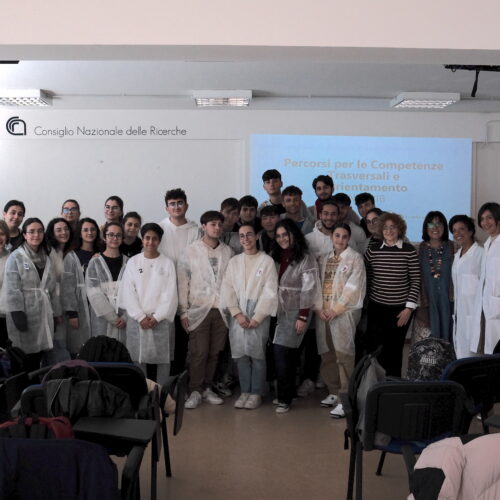Visita guidata degli studenti del Liceo “Leonardo” di Giarre ai laboratori di IRIB-Catania